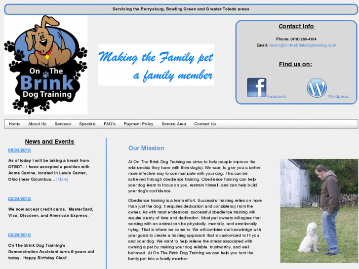 www.onthebrinkdogtraining.com