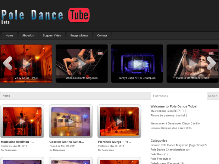 www.poledancetube.com