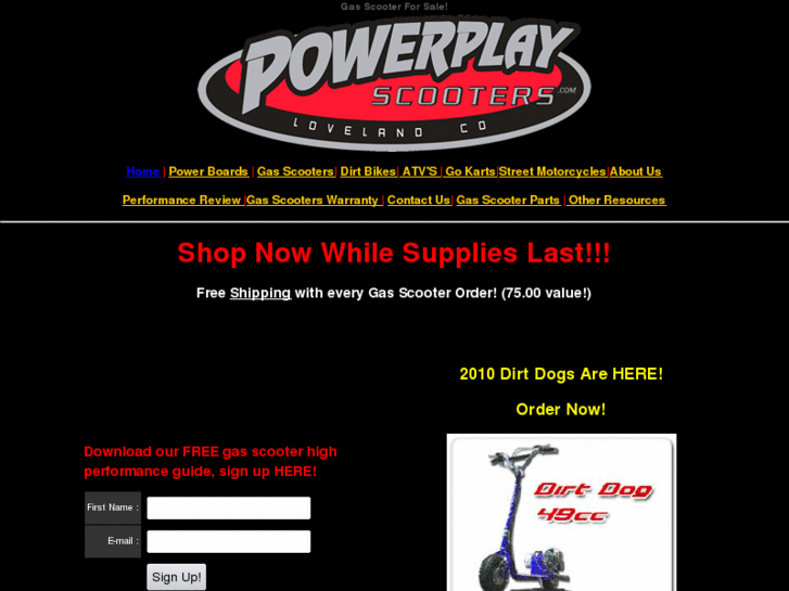 www.powerplay-gas-scooters.com