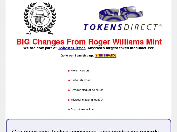 www.rogerwilliamsmint.com