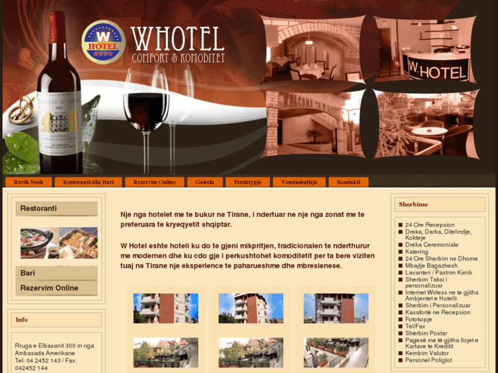 www.whoteltirana.com