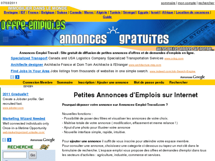 www.annonces-emploi-travail.com