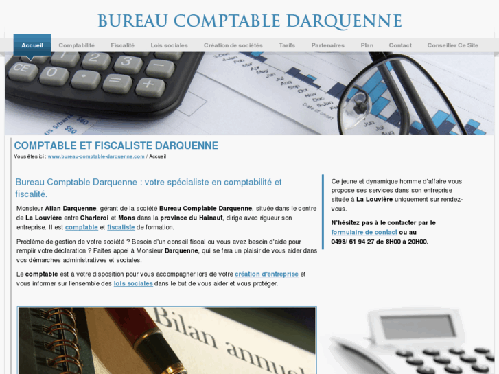 www.bureau-comptable-darquenne.com