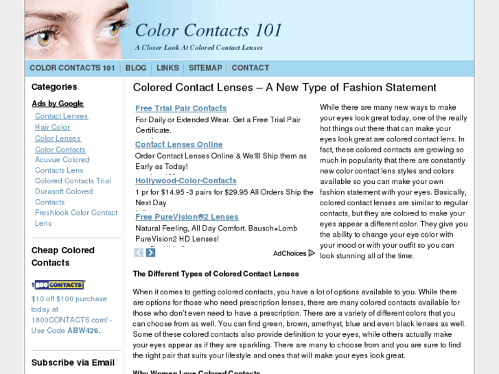 www.colorcontacts101.com