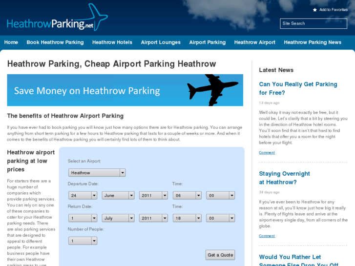 www.heathrowparking.net