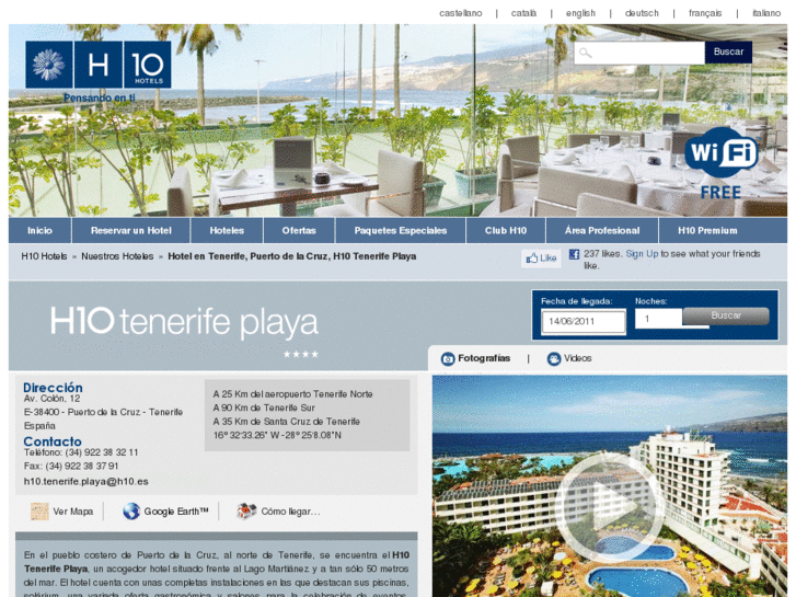 www.hotelh10tenerifeplaya.com