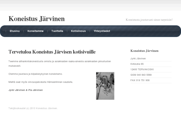 www.koneistusjarvinen.com