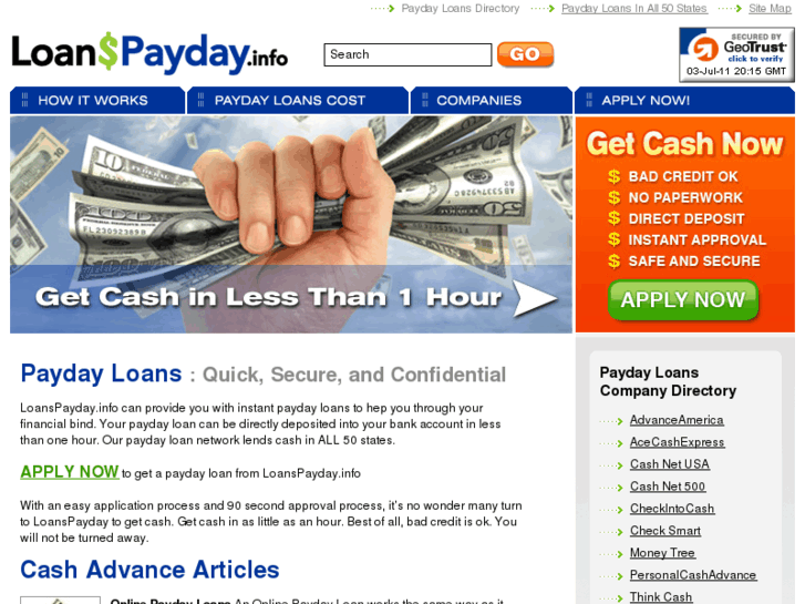 www.loanspayday.info