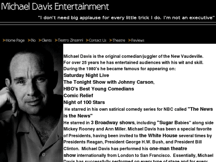 www.michaeldavisentertainment.com