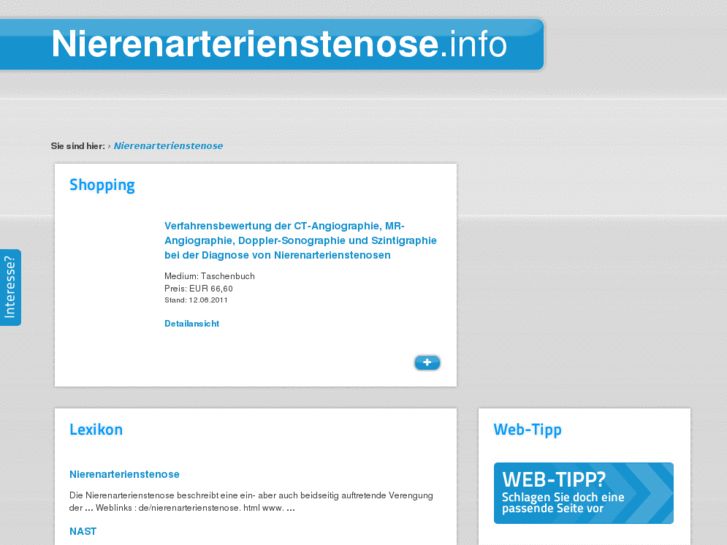 www.nierenarterienstenose.info