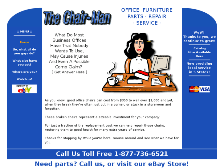 www.officechairrepair.com