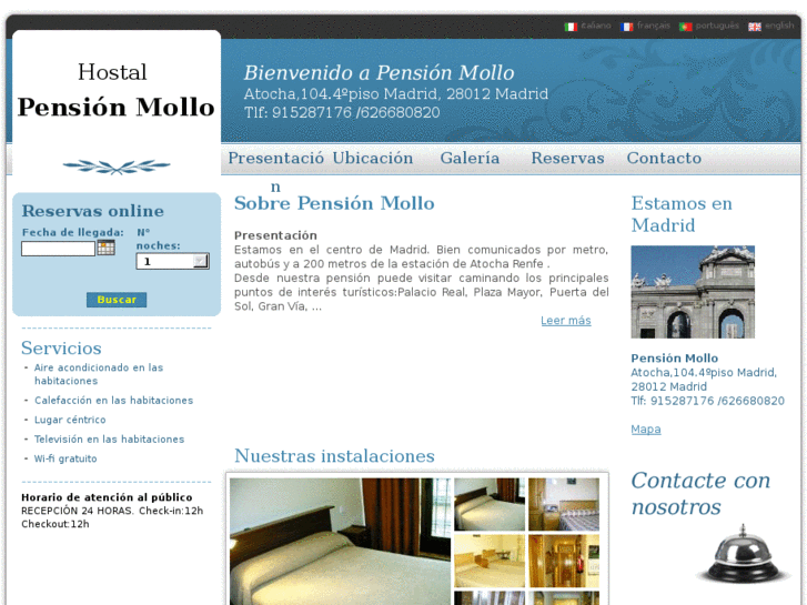 www.pensionmollomadrid.com