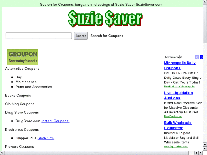 www.suziesaver.com