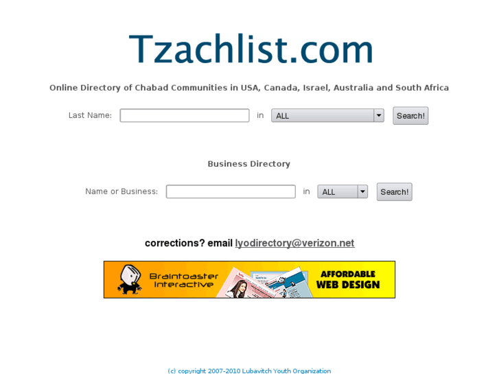 www.tzachlist.com