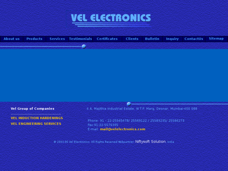 www.velelectronics.com