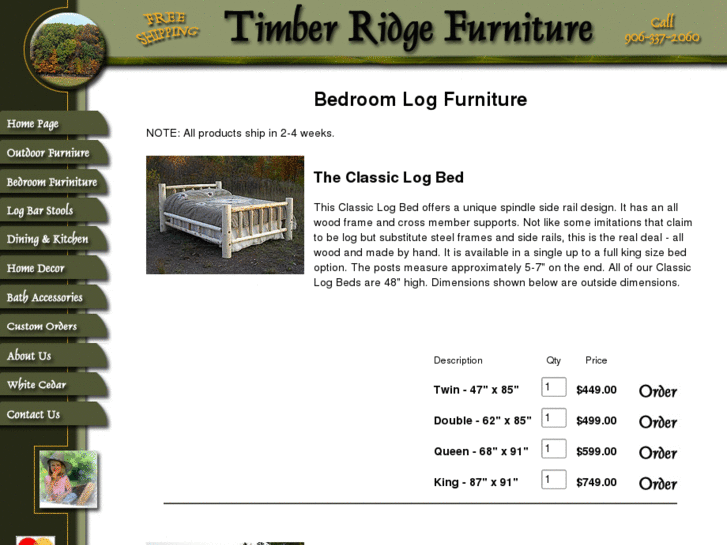 www.bedroomlogfurniture.com