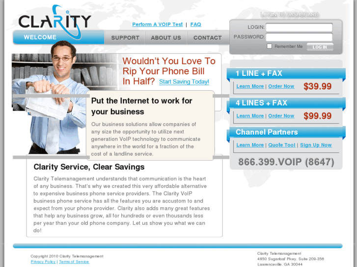 www.claritytel.com