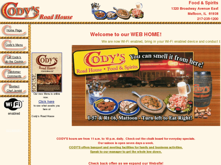www.codysroadhouse.net