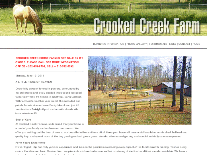 www.crookedcreekhorsefarm.com