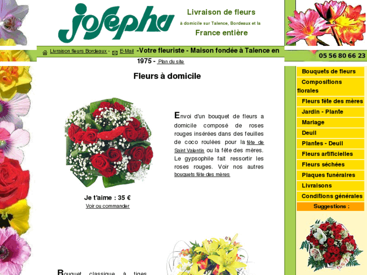 www.josepha-fleurs.fr