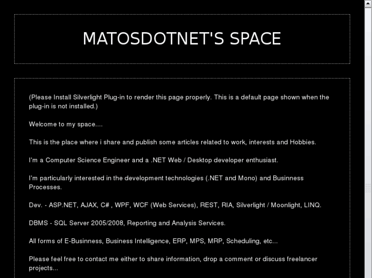 www.matosdotnet.com