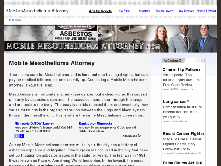 www.mobilemesotheliomaattorney.com