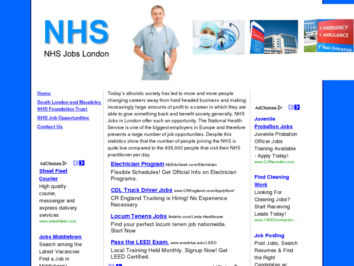 www.nhsjobslondon.com