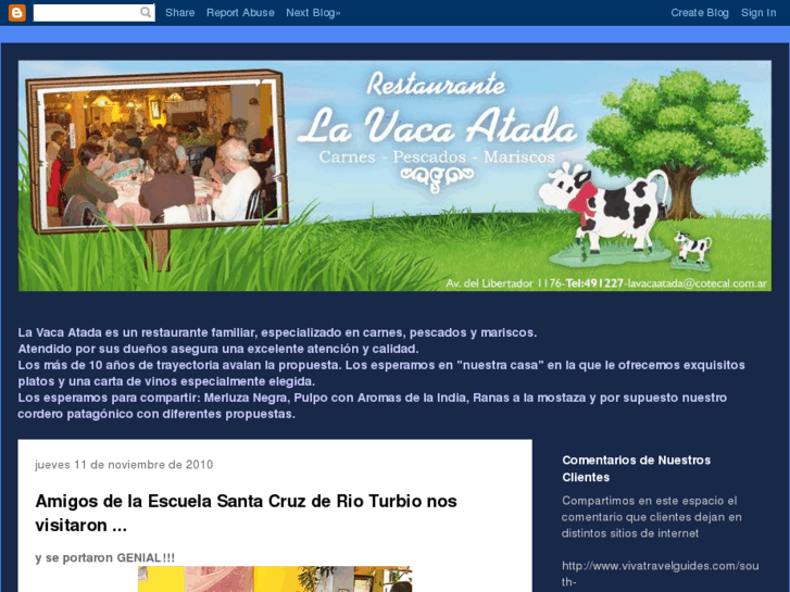 www.restaurantelavacaatada-elcalafate.com