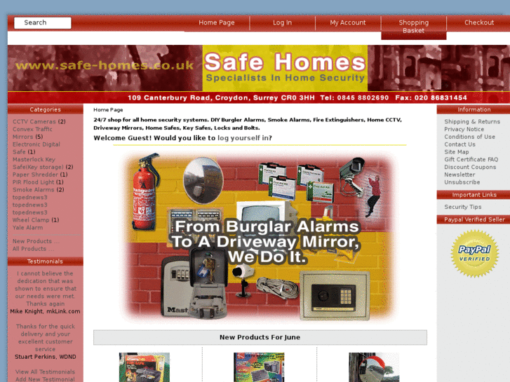 www.safe-homes.co.uk