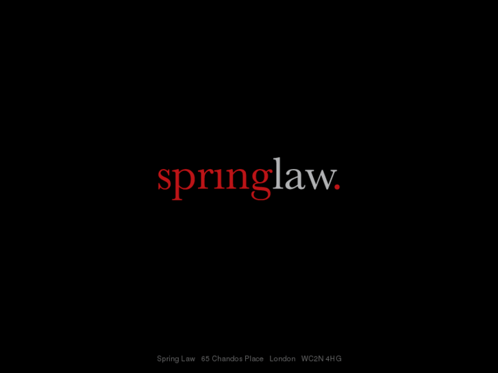 www.springlaw.co.uk