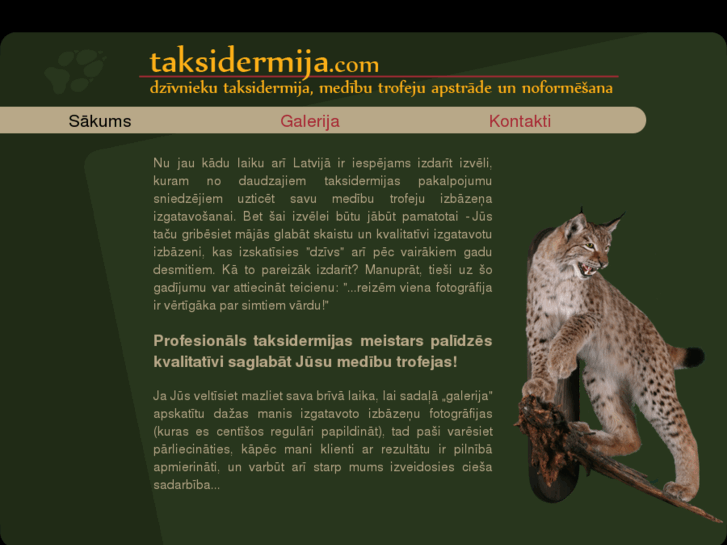 www.taksidermija.com