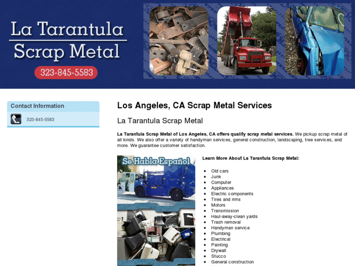 www.tarantulascrapmetal.com