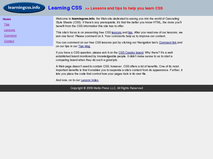 www.teachingcss.com