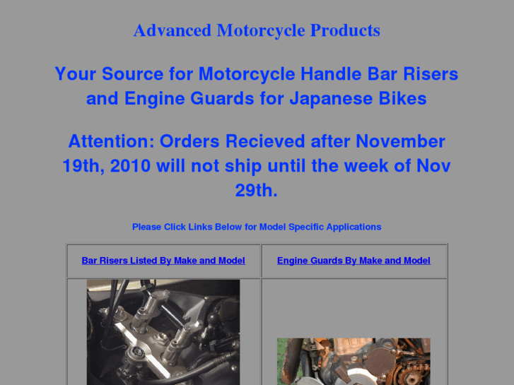 www.advancedmotorcycleproducts.com