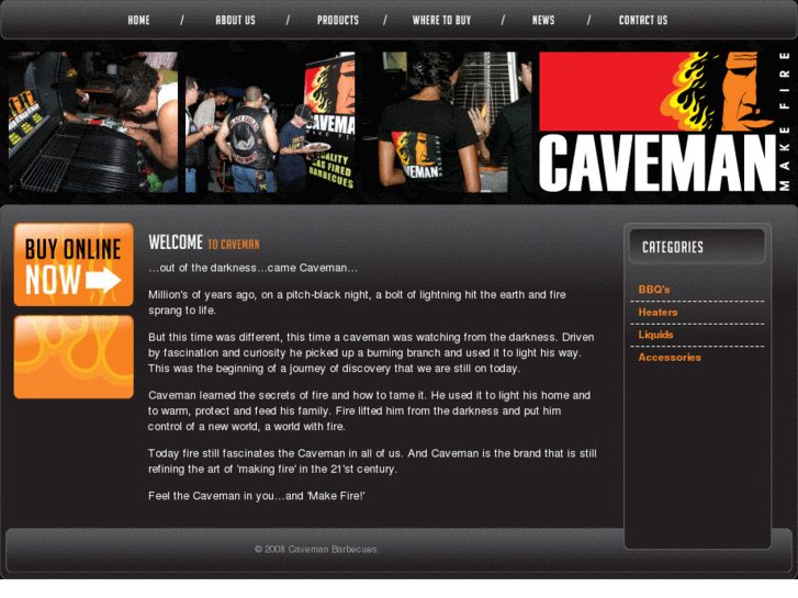www.cavemanmakefire.net