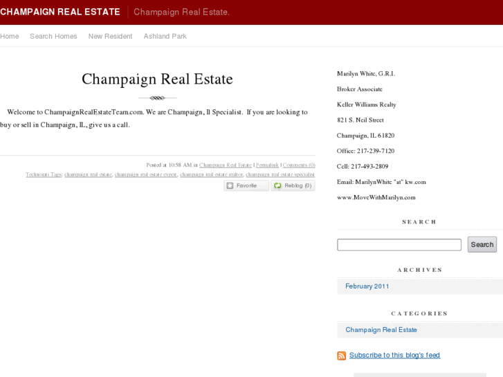 www.champaignrealestateteam.com