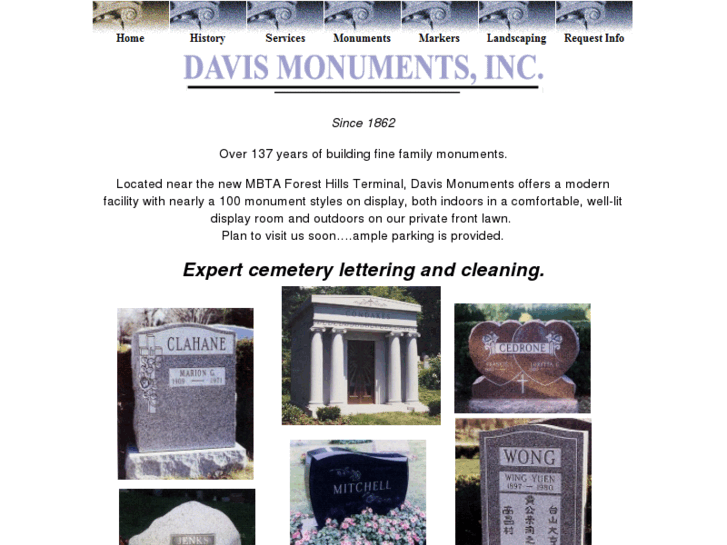 www.davismonuments.com