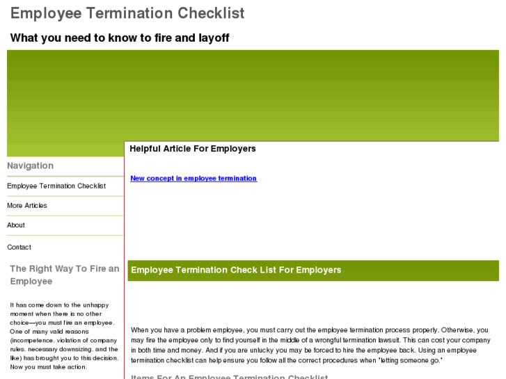 www.employeeterminationchecklist.com