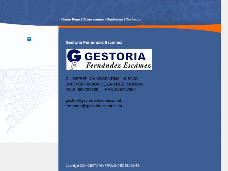 www.gestoriaescamez.es