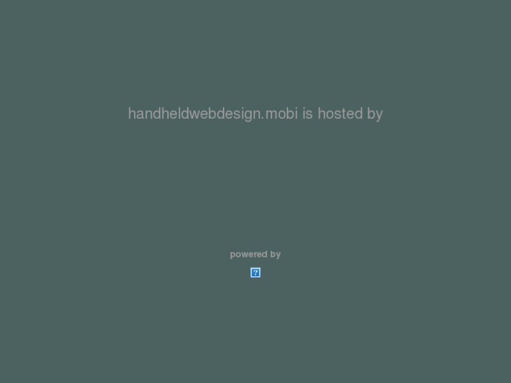 www.handheldwebdesign.mobi
