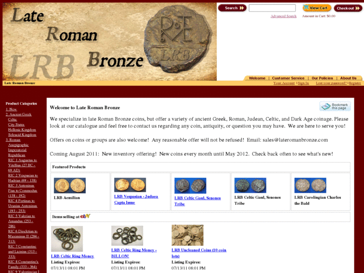 www.lateromanbronze.com