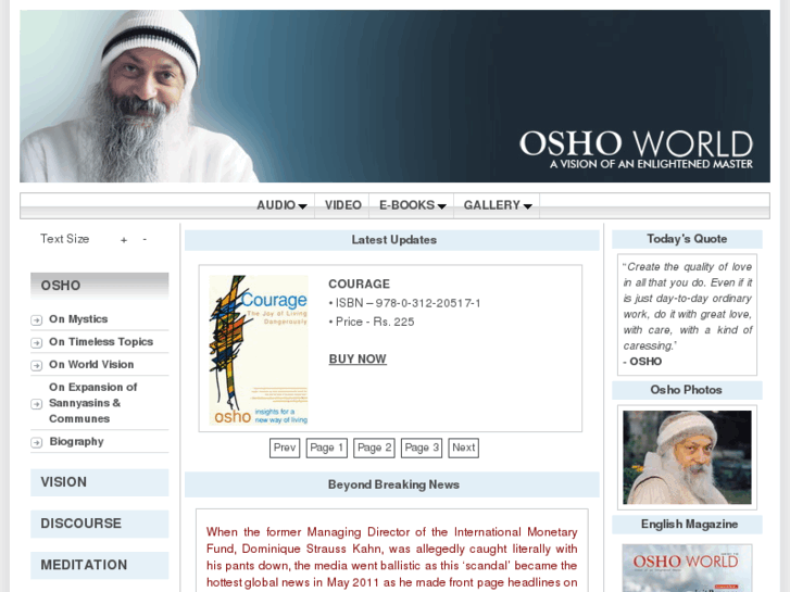 www.oshoworld.info