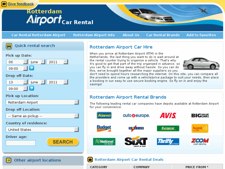 www.rotterdamairportcarhire.net