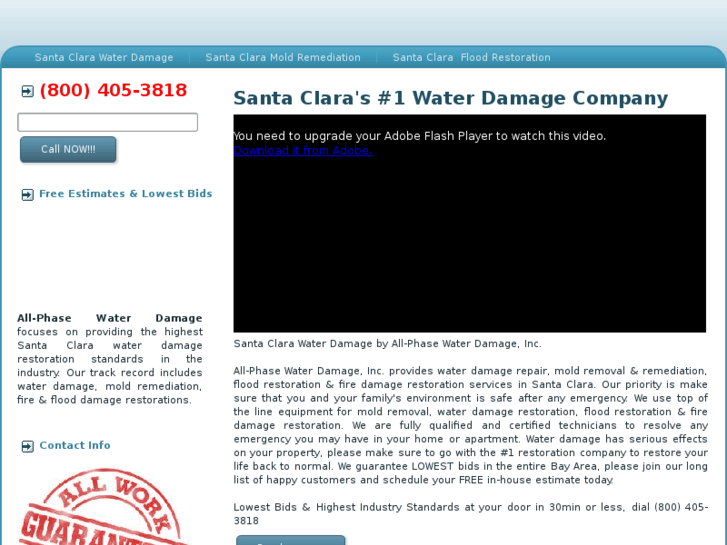 www.santaclarawaterdamage.info