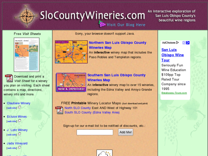 www.slocountywineries.com