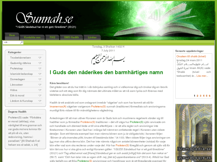 www.sunnah.se