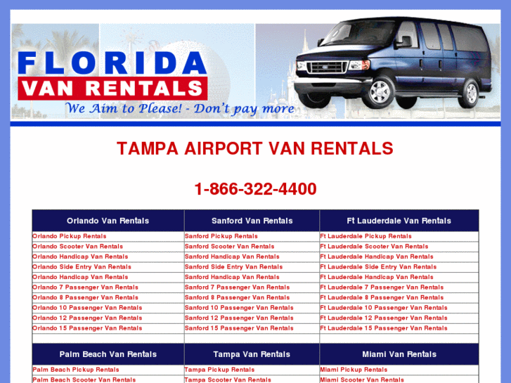 www.tampaairportvanrentals.com