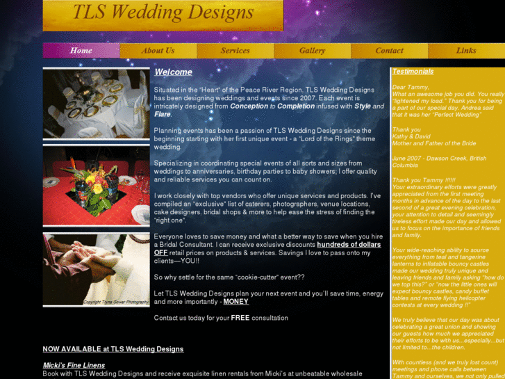 www.tlsweddingdesigns.com