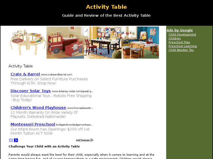 www.activity-table.com