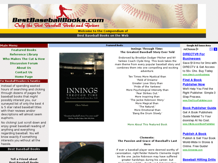 www.bestbaseballbooks.com